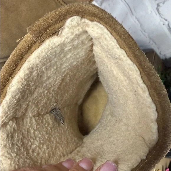 BearPaw Tan Suede Boots - Picture 8 of 10